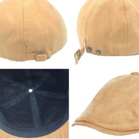 img 1 attached to 🧢 Vintage Boys' Newsboy Paperboy Accessories & Caps - Scally Toddler Hats