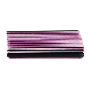 img 1 attached to KISSBUTY 12PCS Nail Files Emery Board: Double Sided 100 180 Grit, Washable Manicure Pedicure Nail File Set