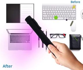 img 1 attached to 🔆 WBM Portable UV Light Sanitizer Wand, Rechargeable Disinfection Lamp for Rooms, Homes, Travel, Face Covers, Phones | 270 nm Ultraviolet Wavelength Germicidal Sterilizer Kills 99% of Germs & Viruses