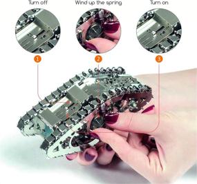 img 3 attached to 🔧 Optimized Steampunk Dieselpunk Collectible Construction with Wind-Up Mechanism