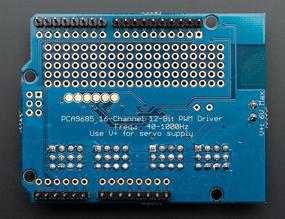 img 2 attached to 🔌 Adafruit 16-Channel PWM/Servo Shield with 12-bit Resolution - I2C Interface