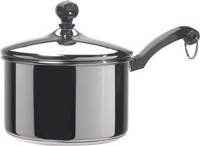 img 4 attached to 🍳 Silver Farberware Classic 2-Quart Covered Stainless Steel Saucepan