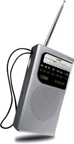 img 1 attached to 📻 Coby CR-203-SLV Compact AM/FM Radio, Silver