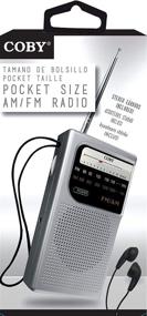 img 3 attached to 📻 Coby CR-203-SLV Compact AM/FM Radio, Silver