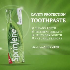 img 2 attached to 🌿 SprinJene Original Fresh Boost Fluoride Toothpaste: Natural Teeth Whitening 2-Pack - Vegan, Cruelty-Free, Gluten-Free, Kosher, Halal