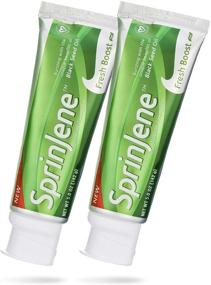 img 4 attached to 🌿 SprinJene Original Fresh Boost Fluoride Toothpaste: Natural Teeth Whitening 2-Pack - Vegan, Cruelty-Free, Gluten-Free, Kosher, Halal