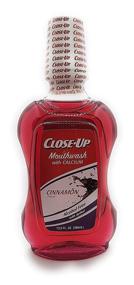 img 2 attached to Cinnamon Flavored Close-Up Mouthwash with Calcium - 16 OZ Bottle, Effective Oral Care