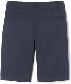 img 3 attached to Comfortable and Versatile French Toast Boys' Big Flat Front Performance Stretch Short: A Perfect Choice for Active Boys!