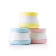 travel containers silicone cream jars logo