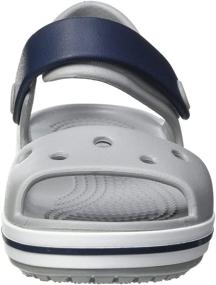 img 3 attached to Детские туфли и сандалии "Crocs Crocband" с цветом "Electric Cantaloupe" для мальчиков