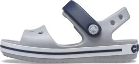 img 4 attached to Детские туфли и сандалии "Crocs Crocband" с цветом "Electric Cantaloupe" для мальчиков