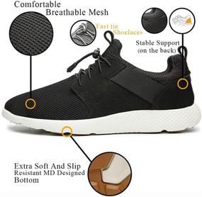 img 3 attached to 👟 LANGBAO Lightweight Sneakers: Enhanced Breathability and Superior Comfort