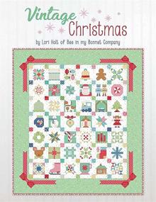 img 4 attached to 🎄 Vintage Christmas Quilt Book by Lori Holt of Bee in My Bonnet at It's Sew Emma