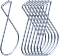 📌 ceiling hook clips 30-pack for office, classroom, home and wedding decoration - t-bar drop ceiling tile hooks - hang signs from suspended tile/grid ceilings logo