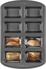img 2 attached to 🍞 Wilton Perfect Results 8-Cavity Mini Loaf Pan with Non-Stick Coating