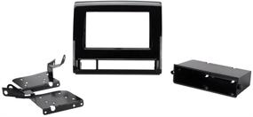 img 2 attached to Scosche TA2111BPB: ISO Double DIN & DIN+Pocket Dash 📱 Kit for 2012-15 Toyota Tacoma, Black Pearl - Improved SEO