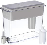💧 brita ultramax gray 18 cup water dispenser with bpa-free filter - buy now! logo