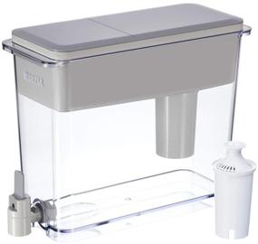 img 4 attached to 💧 Brita UltraMax Gray 18 Cup Water Dispenser with BPA-Free Filter - Buy Now!