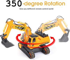 img 3 attached to 🚧 Unleash the Power: Rechargeable DOUBLE Excavator Construction Vehicles