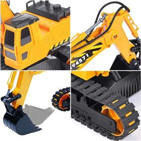 img 1 attached to 🚧 Unleash the Power: Rechargeable DOUBLE Excavator Construction Vehicles