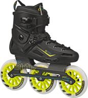 alpha 125mm 3-wheel inline skate size 10 - performance and style combined логотип