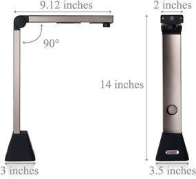 img 2 attached to 📷 Longjoy LV-680: A High-Quality Portable USB Document Camera with 8 MP Resolution and A3/A4 Auto Scan Capability