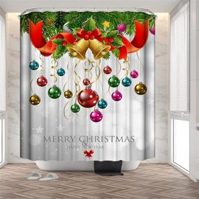 img 4 attached to AQUAR Christmas Background Polyester Waterproof