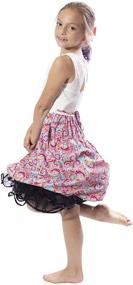 img 3 attached to Malco Modes Crinoline Petticoat Underskirt Girls' Clothing