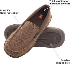 img 3 attached to 👞 Hanes Venetian Moccasin Slippers: Optimal Foot Protection for Boys' Shoes