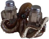 🐙 comfy hour western retro 3-inch octopus salt and pepper bottle holder, polyresin - collection for enhanced seo logo