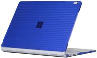 📚 mcover hard shell case for microsoft surface book (13.5-inch display, blue) - optimized for seo logo