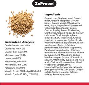 img 1 attached to USA-Made ZuPreem Natural Bird Food, 2.25 lb (Pack of 2) - Essential Nutrition for Parakeets, Budgies, Parrotlets