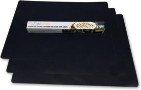 img 4 attached to 🔥 FitFabHome 3-Pack Large Non-Stick Oven Liners Mat - BPA and PFOA Free: Protect Electric/Gas Ovens, Toasters, Stovetops, Air Fryers & Grills