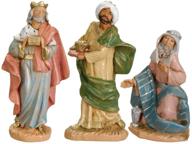 👑 fontanini 3.5-inch kings, set of three nativity additions logo