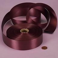 🎀 burgundy embossed poly-satin ribbon, item# 4433732 - optimize your search! logo
