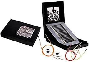 img 3 attached to 🔎 Enhanced SEO: Limited Edition Knitter's Pride Box of Joy Set - Karbonz Interchangeable Needle Set