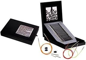 img 2 attached to 🔎 Enhanced SEO: Limited Edition Knitter's Pride Box of Joy Set - Karbonz Interchangeable Needle Set