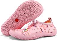 gaatpot toddler non slip barefoot outdoor girls' shoes: athletic performance & safety logo