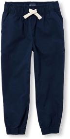 img 4 attached to 👖 Trendy Tidal Boys' Jogger Pants by Childrens Place: The Ultimate Stylized Clothing for Kids