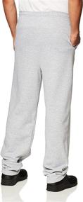 img 2 attached to Hanes Men's EcoSmart Open Leg Pant with Pockets - Comfortable & Convenient Pants for Men