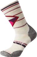 smartwool phd outdoor medium pattern crew sock - women's: superior performance and style for active women логотип