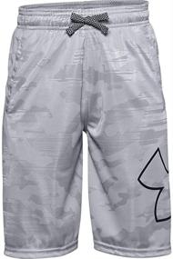 img 4 attached to 👕 Dynamic Graphite Boys' Activewear: Under Armour Renegade Jacquard Clothing