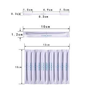 img 1 attached to 🧹 100pcs Separately Sealed Package Hest Cleaning Swab for IQOS: Optimal Cleaning Stick for IQOS