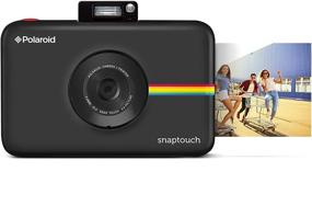 img 3 attached to 📸 Портативная мгновенная цифровая камера Polaroid (черная) с набором 20 листов премиальной фотобумаги 2x3ʺ, неопреновым чехлом, яркими наклейками и аксессуарами для фотоальбома: полный пакет для мгновенной фотографии.