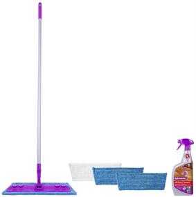 img 4 attached to 🧹 5-Piece Rejuvenate Hardwood and Laminate Floor Cleaning Mop Kit for Superior Cleaning Results