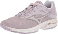 mizuno womens rider running citadel glacier women's shoes in athletic logo