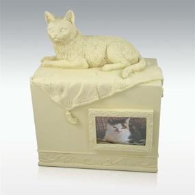img 1 attached to Cherished Memories: Perfect Memorials Beloved Companion Cat Cremation Urn