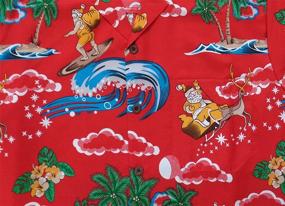 img 2 attached to 👕 Men's Holiday Clothing: Alvish Hawaiian Shirt for Christmas Shirts