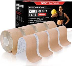 img 4 attached to EVERLIT Pre Cut Kinesiology Therapeutic Athletic