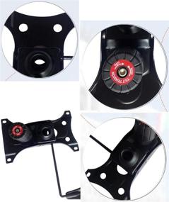 img 1 attached to Upgraded 6x10 Tilt Control and Gas 🪑 Lift for Office Chair - Replacement Tilt Control Mechanism